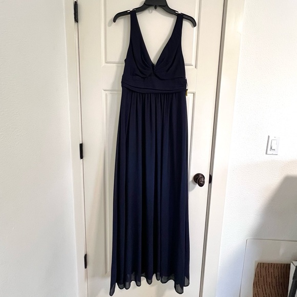 Lulus Leading Role Navy Blue Formal Maxi Dress - Medium - Picture 3 of 9